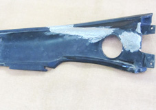 Lepljenje spojlerja 3 - zadnja stran