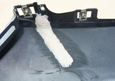 Lepljenje blatnika 3 - zadnja stran